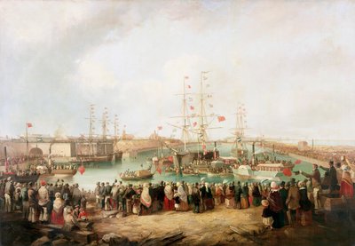 Opening of the South Dock, Sunderland, 1850, 1853 by Mark Thompson